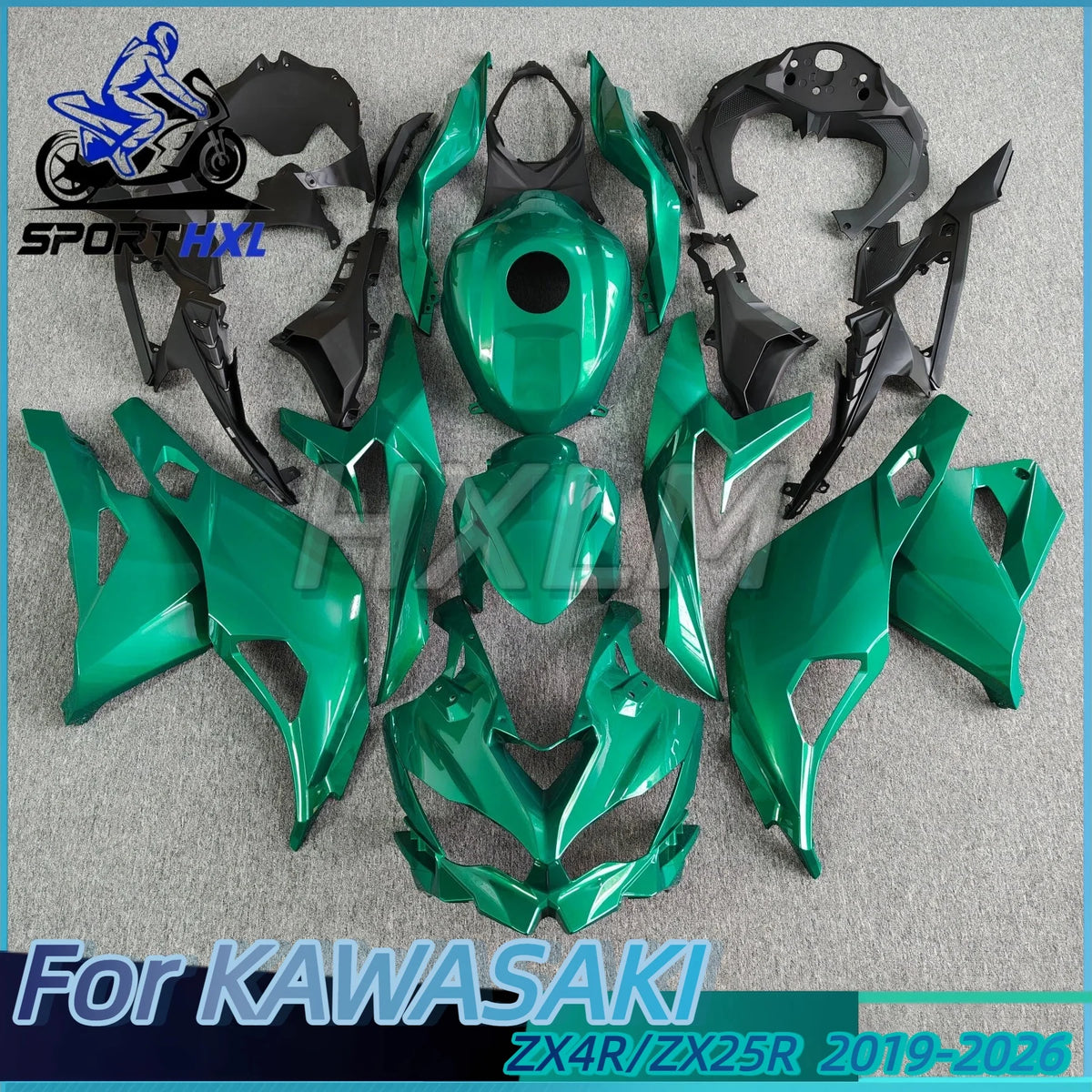 Fit For Kawasaki Ninja Zx25R Zx4R Zx4Rr 2021-2025 Carbon Fiber Paint Plastics Fairing Kit Injection Mold Bodywork Panel Kit