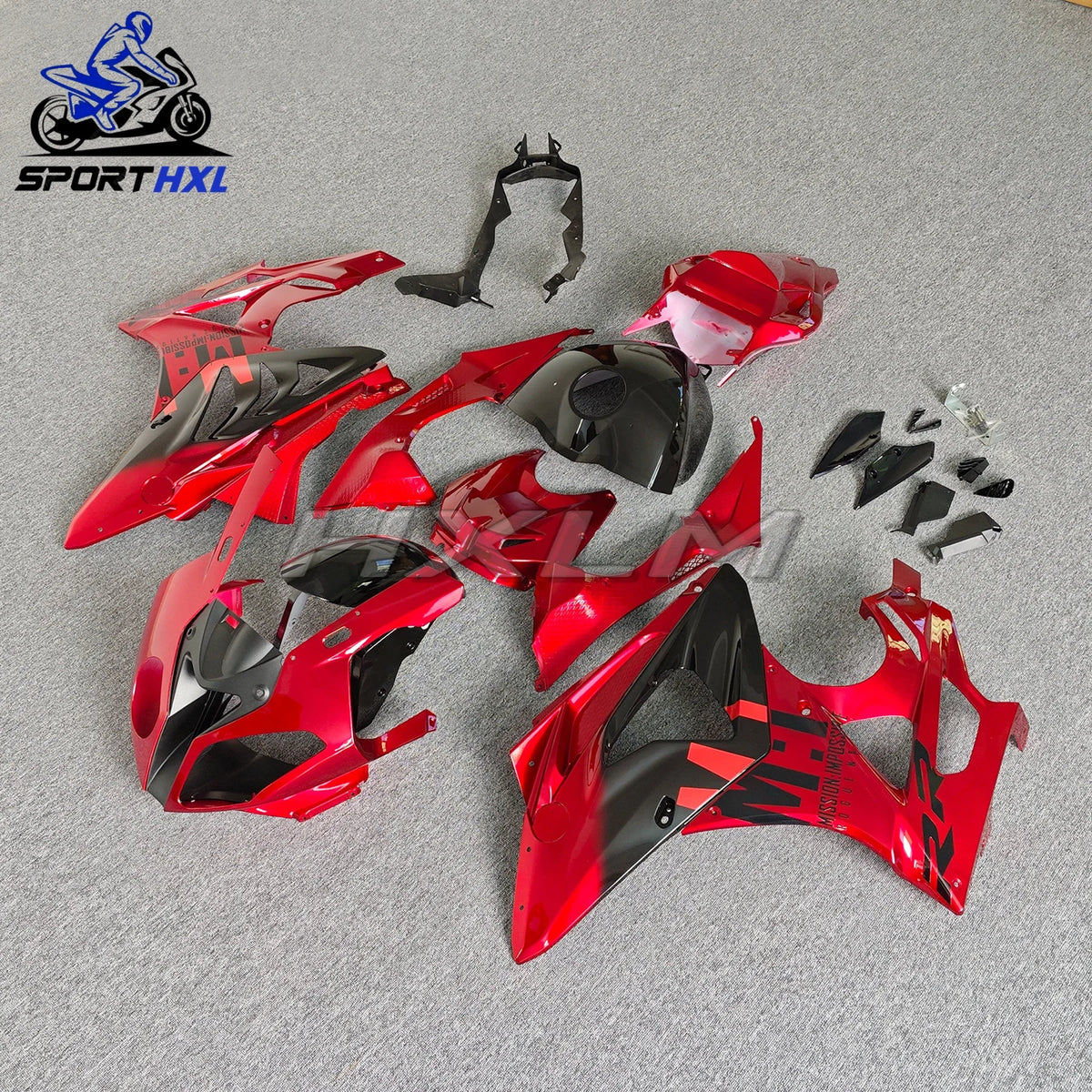New ABS Motorcycle Fairings Kit Fit For BMW S1000RR 2009 2010 2011 2012 2013 2014 09 10 11 12 13 14 Bodywork Set Red
