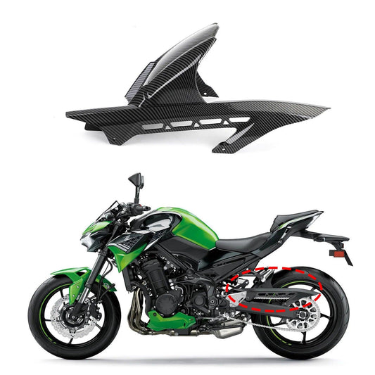 Motorcycle Fender Rear Cover Back Mudguard Splash Guard Protector For KAWASAKI Z900 2018 2019 2020 2021 2022 2023 Accessories HXLMOTOR