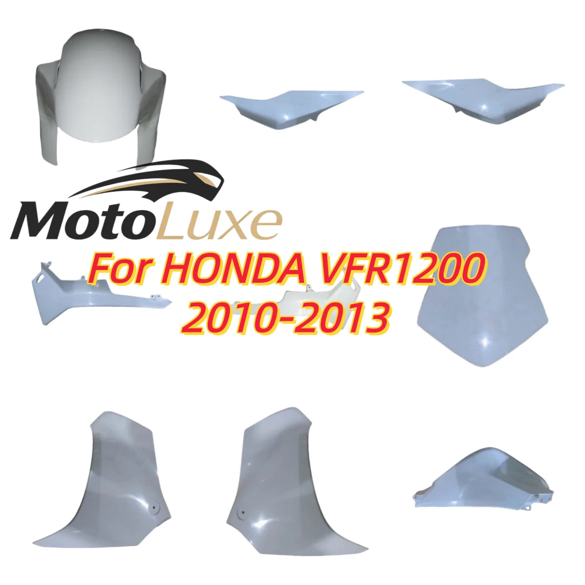 for HXLMotor Fairing Kit Fit for Honda VFR1200F Motorcycle Fairings Set ABS Plastic Body Fairings for VFR 1200 1