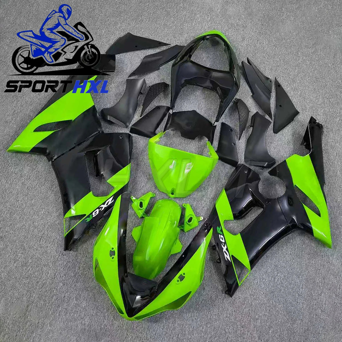 New ABS For Kawasaki Ninja ZX-6R 636 2005-2006 Motorcycle Bike Fairings Set Body Kit Bodywork Set Shell Injection ZX6R 636 05-06