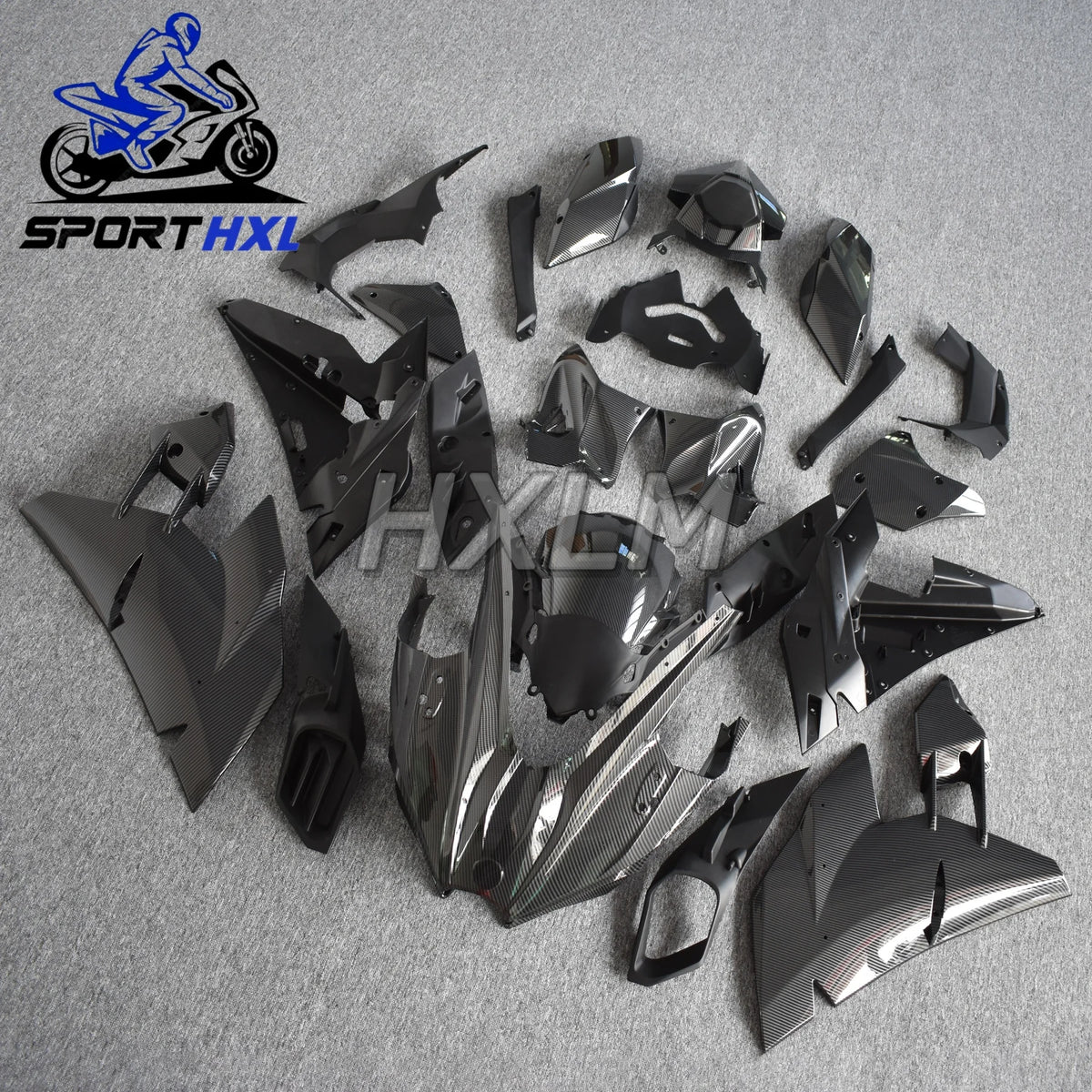 For Kawasaki H2 2015-2024 Carbon Fiber Paint Engine Sprocket Tail Light Cover Full Fairing Kits Motorcycle Accessories