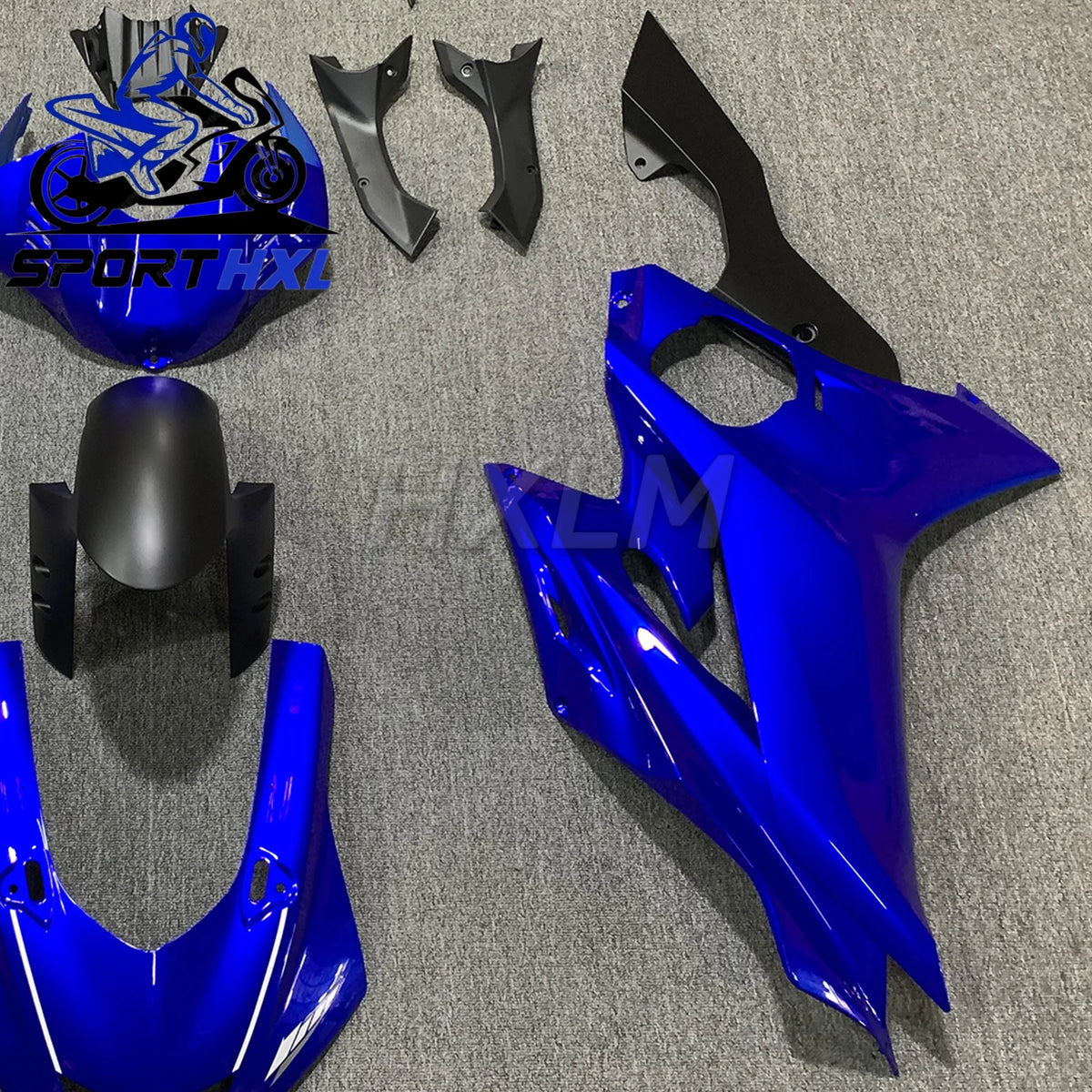 Dark Blue Motorcycle Fairing Kit Fit For Yamaha R6 YZF 2017 2018 2019 2020 2021 2022 2023 2024 2025 ABS Injection Body Set