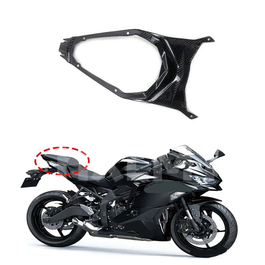 For Kawasaki Ninja ZX-4RR ZX4RR ZX4R ZX25R ZX25RR 2023 2024 Motorcycle Passenger Upper Tail Mid Fairing Rear Seat Cover Cowl HXLMOTOR