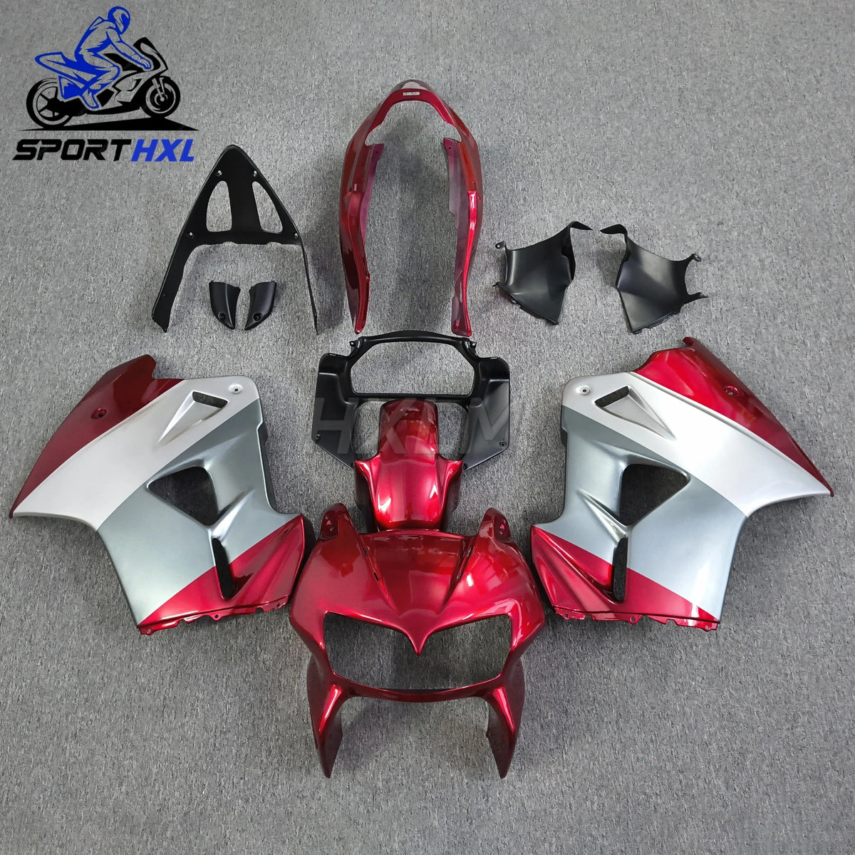 Body Kit For Honda VFR800 98 99 00 01 VFR 800 VFR800RR 1998 1999 2000 2001 VFR 800 full red blue Motorcycle Fairing