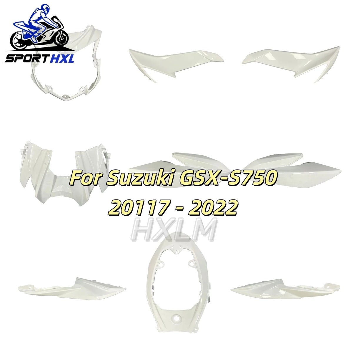 For Suzuki GSX-S750 2017 - 2022 Fairing Accessories Full Fairings Panel Kit Higher Quality ABS Plastic Injection Molding