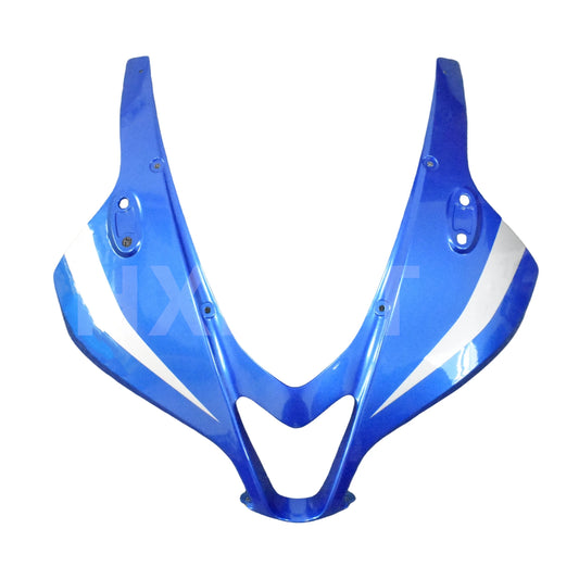 Carbon fiber paint Look Front Upper Fairing Headlight Cowl Nose Panlel Fit For Honda CBR600RR 2007 2008 2009 2010 2011 2012 F5 HXLMOTOR