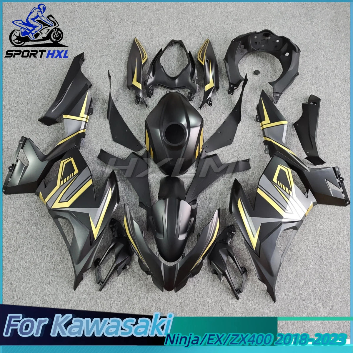 ABS Motorcycle fairing fits For Ninja 400 18 19 2021 22 23 ZX400 EX400 2018 2019 2020 2021 2022 2023 Fairing Colorful