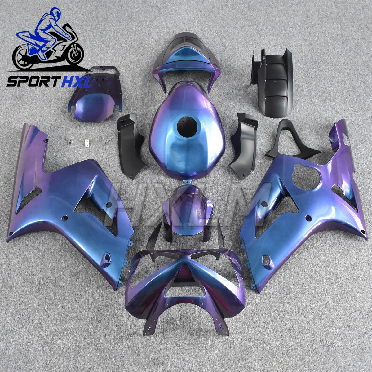 Fairings For KAWASAKI ZX-6R 636 2003 2004 Customized Motorcycle Accessories Injection Fairing Cover Parts Kit ZX6R 03 04