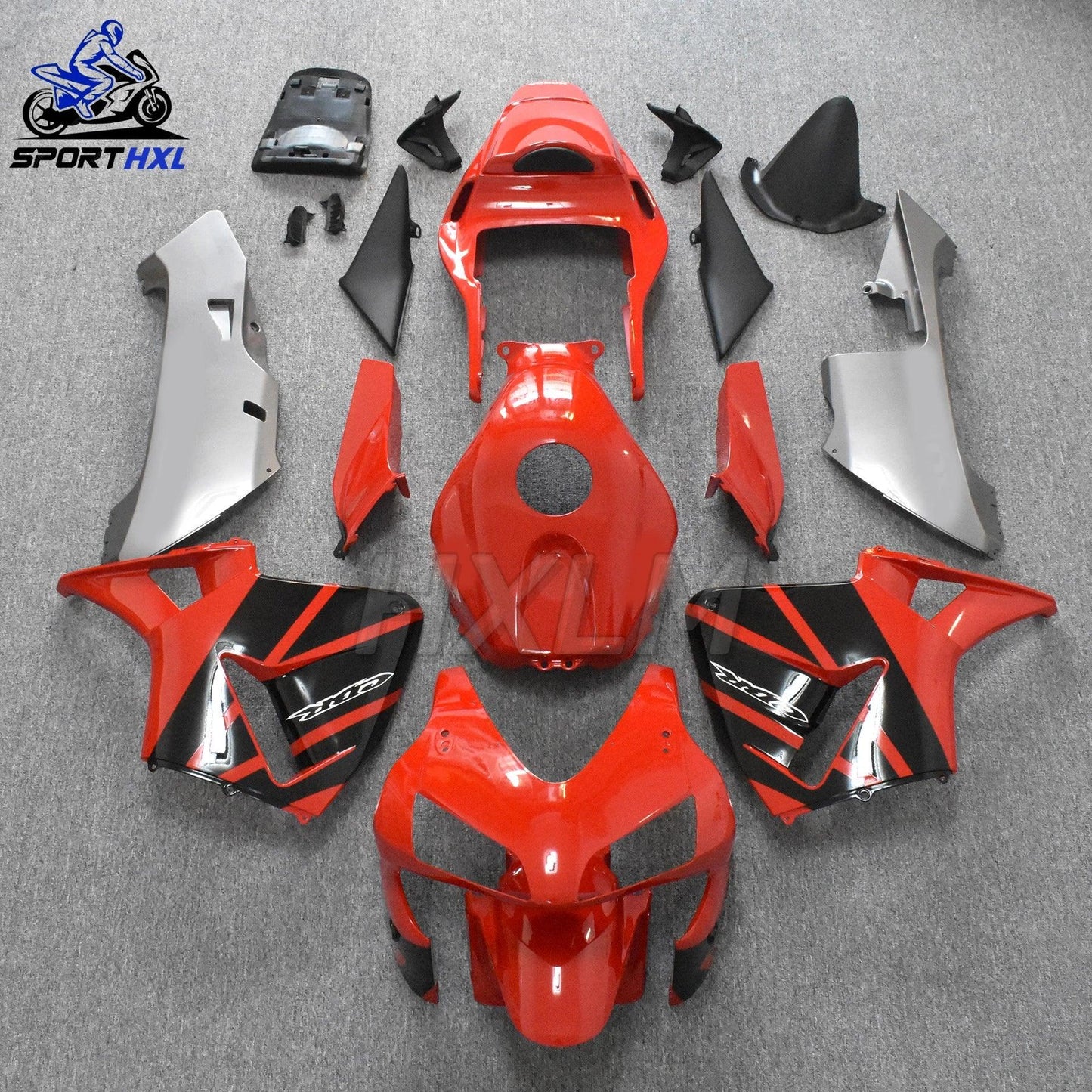 Motorcycle Fairing Kit for Honda CBR600RR CBR 600 RR 2003 2004 High Quality Injection Body Kit red and blue Accessories HXLMOTOR