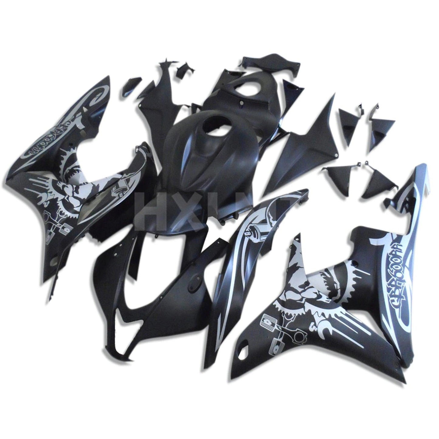 Fairings For HONDA CBR 600 RR 2007 2008 Bodywork Kits Green Yellow Black cbr600rr 07 08 CBR 600RR Injection Fairing Kit HXLMOTOR