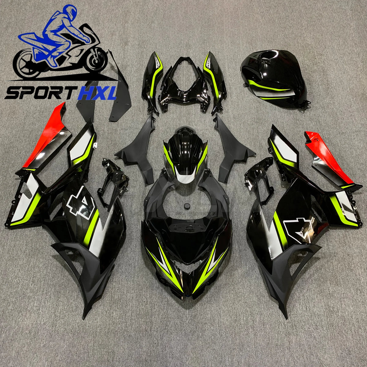 Fit for Kawasaki Ninja400 EX400 2018-2023 Motorcycle Sturdy ABS Injection Fairing2019 2020 kit Bodywork fairing Full fairing kit