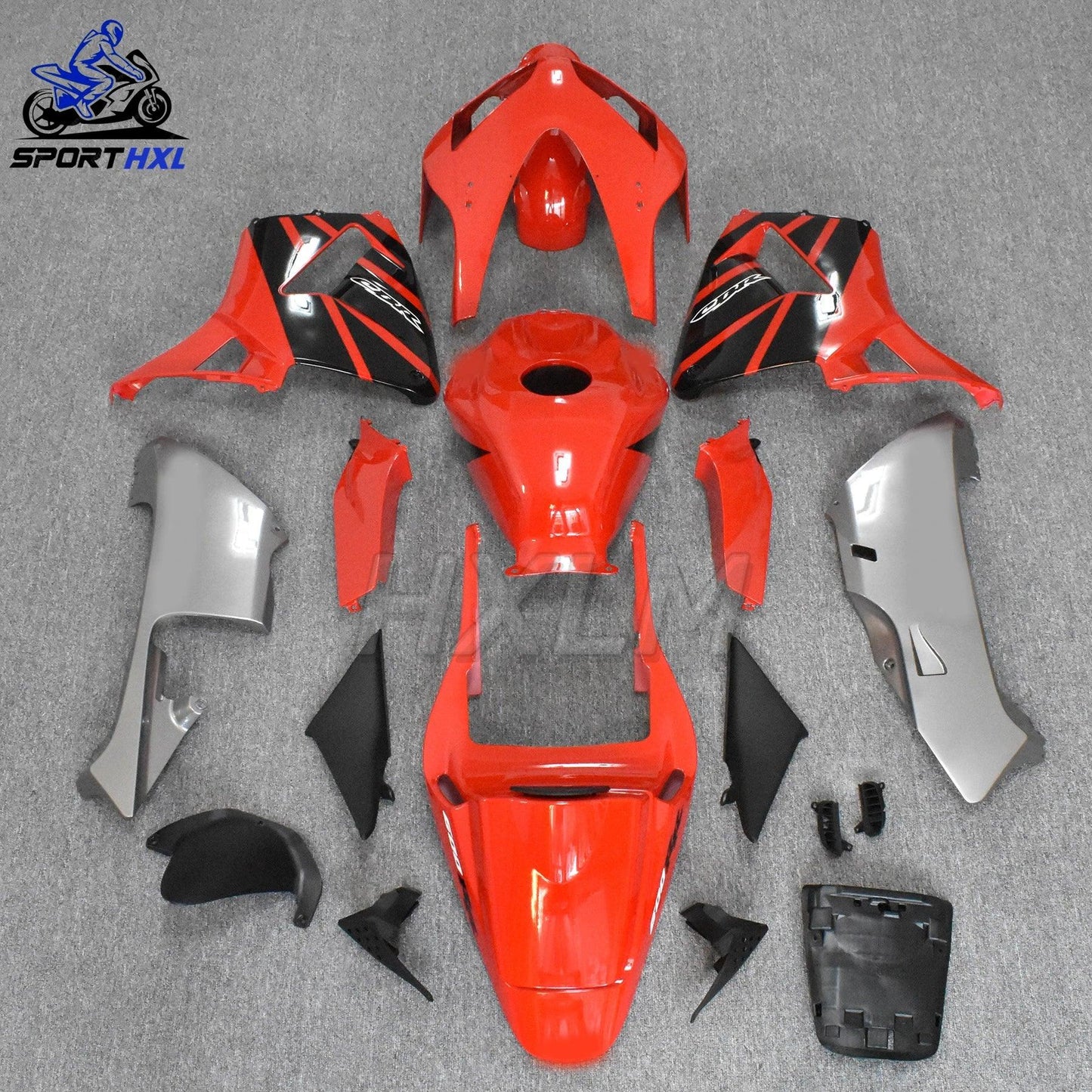 Motorcycle Fairing Kit for Honda CBR600RR CBR 600 RR 2003 2004 High Quality Injection Body Kit red and blue Accessories HXLMOTOR