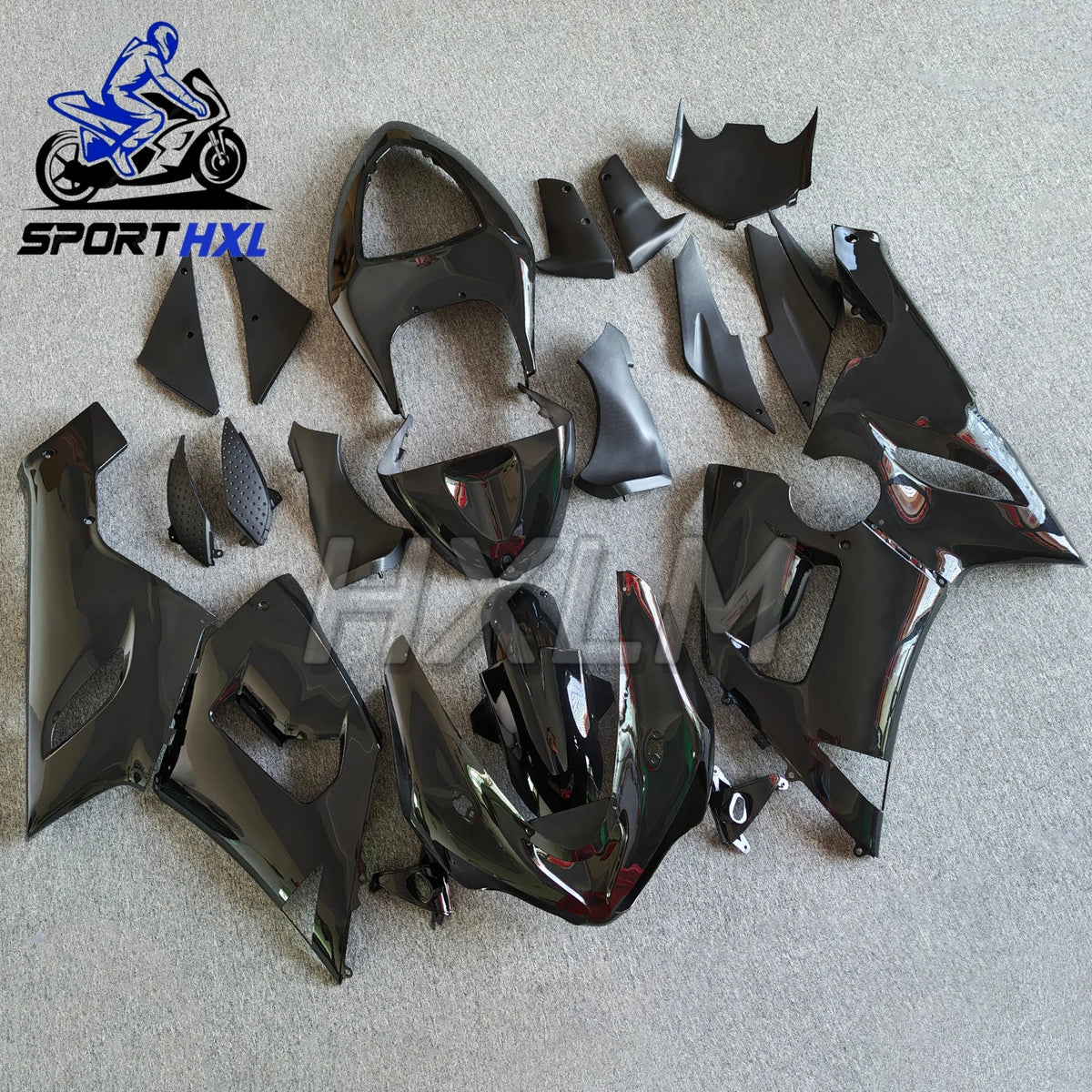 For Kawasaki ZX6R 636 ZX-6R 2005 2006 Motorcycle Carbon Fiber Paint Retrofit Parts Fenders Cover Panels Cowl Fairing Kits