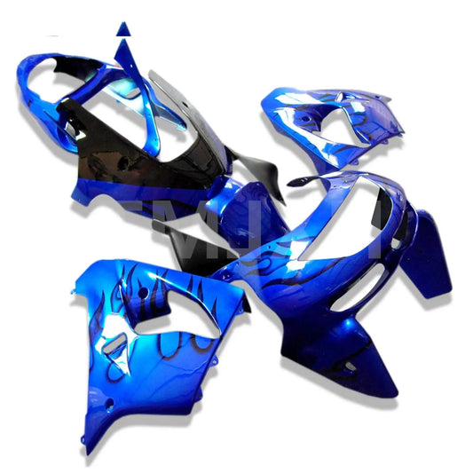 Fit Fairing Kit For KAWASAKI Ninja ZX9R 98-99 ZX 9R 98 99 ZX9R 9 R 1998 1999 Blue Black Bodywork Body Fairings HXLMOTOR