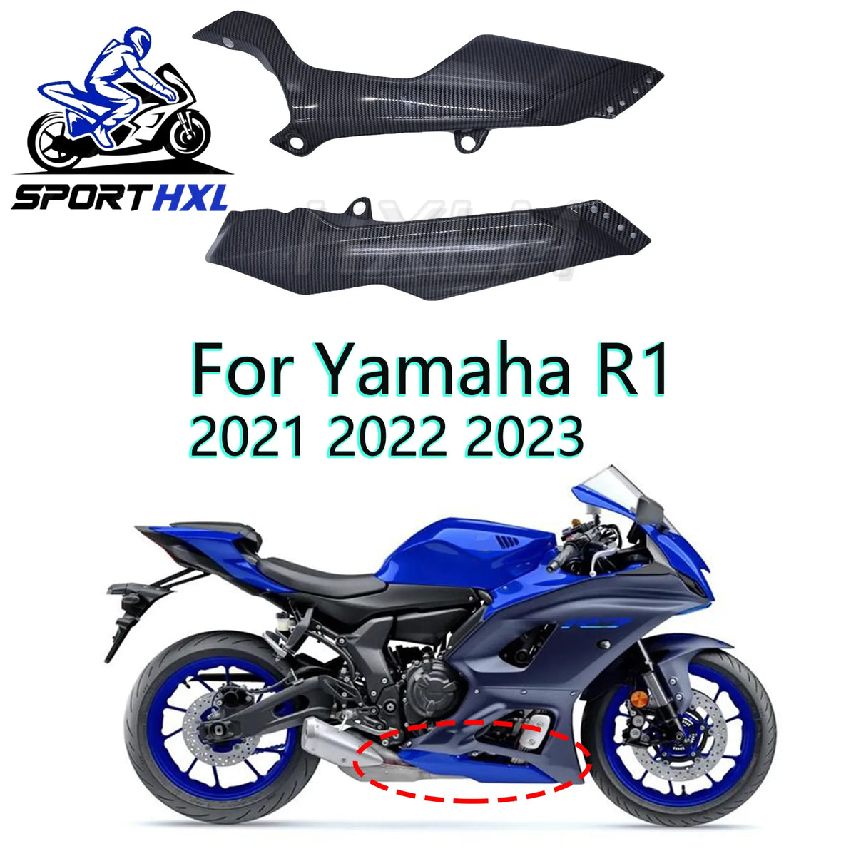 Motorcycle Parts for Yamaha YZF-R7 2021-2022 your Rear Seat Side Panels, Fairing, and Body Plastic Kits and 21 22 fairing kit