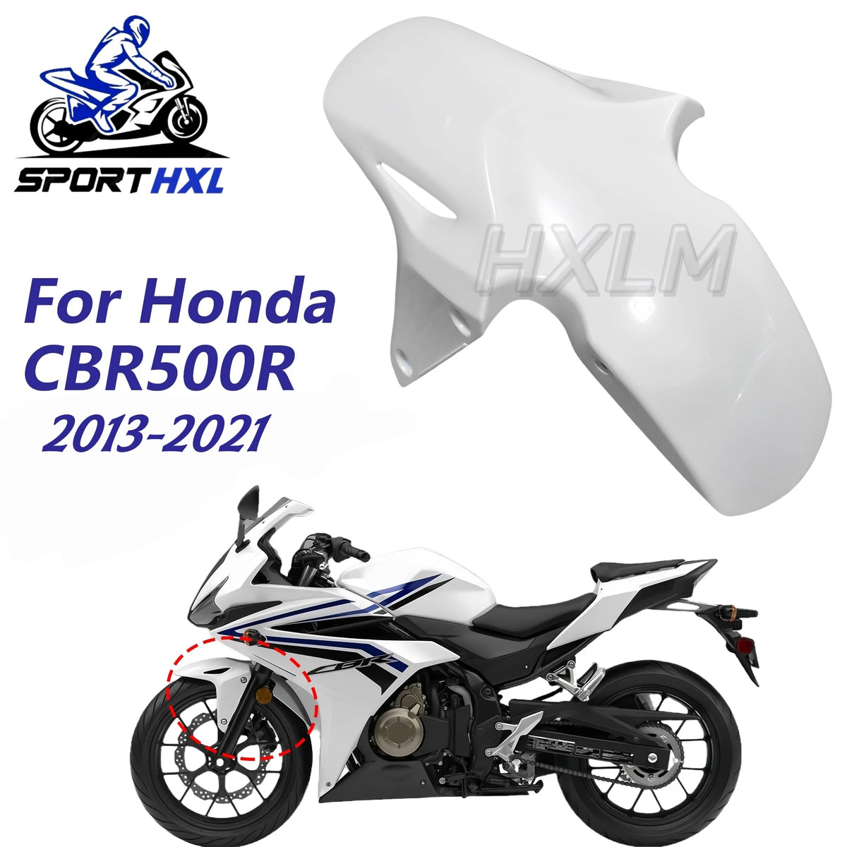 Front fender For Honda CBR500R CB500F 2013-2021 Front mudguard Front protector High Quality