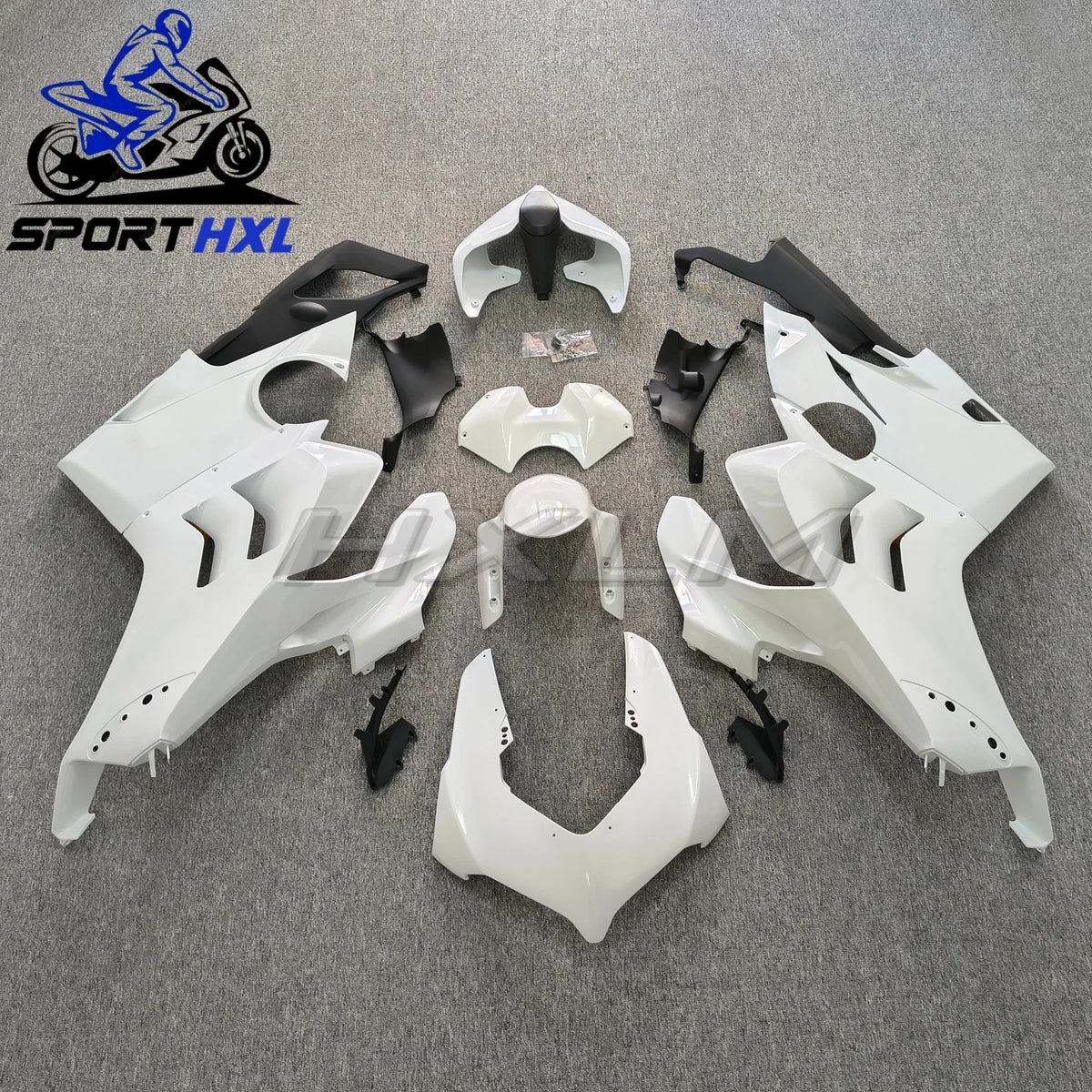Front Air Intake Headlight Hood Cover Shell Kit For Ducati StreetFighter V4S V4S1000 2021 Motorcycle Lampshade Fairing Shell