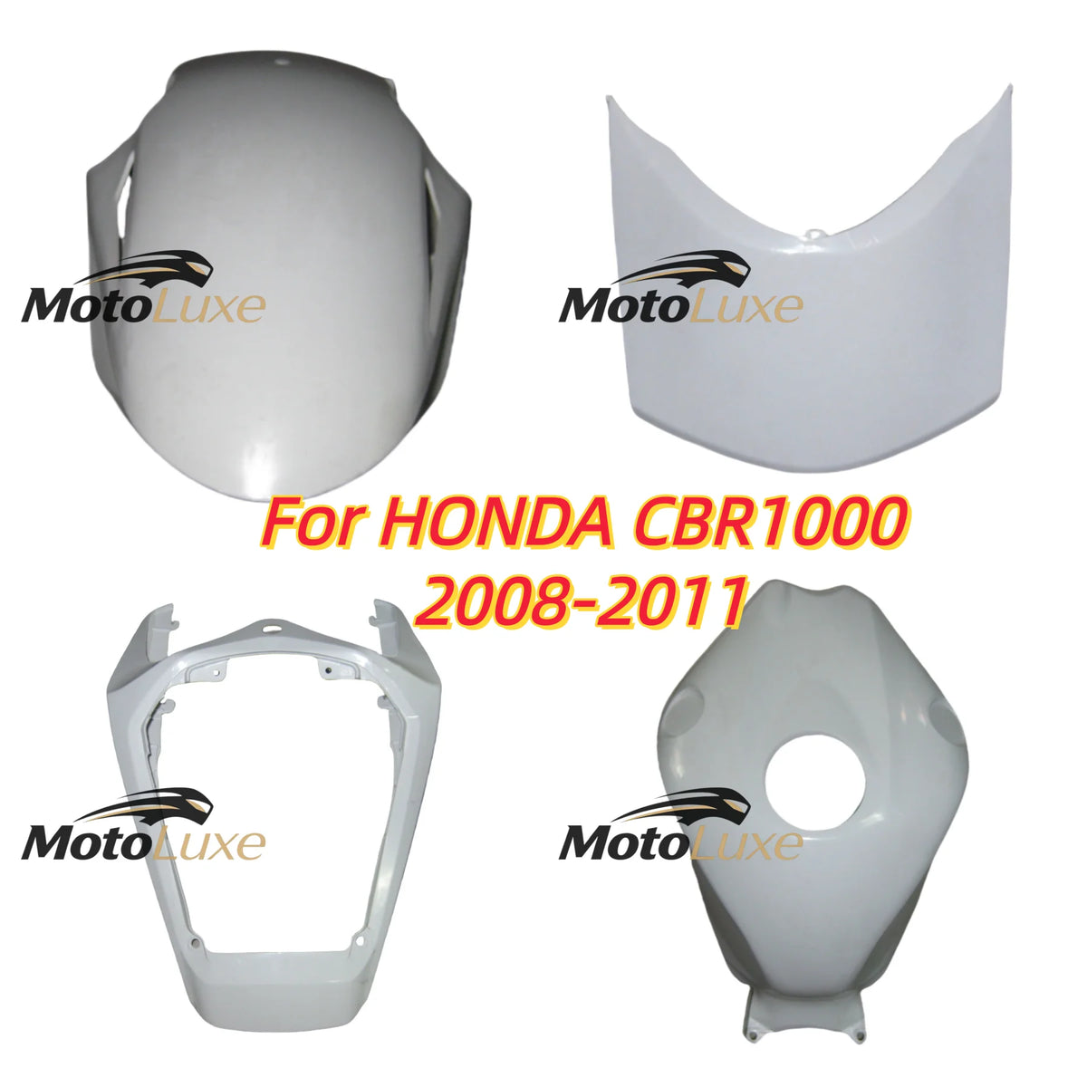 for HXLMotor For Honda CBR1000RR for Fireblade Unpainted ABS Front Mudguard Motorcycle Front Fender Replacement Fairing