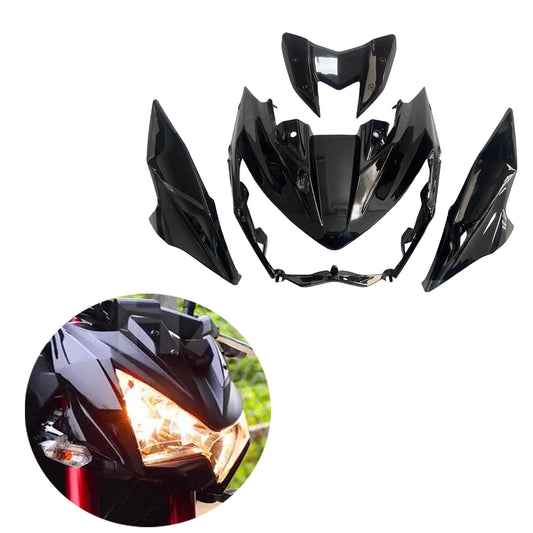For Kawasaki Z800 Motorcycle Front Head Cowl Upper Nose Headlight Panel Injection Headlamp Cover Fairing Z 800 13 2014 2015 2016 HXLMOTOR