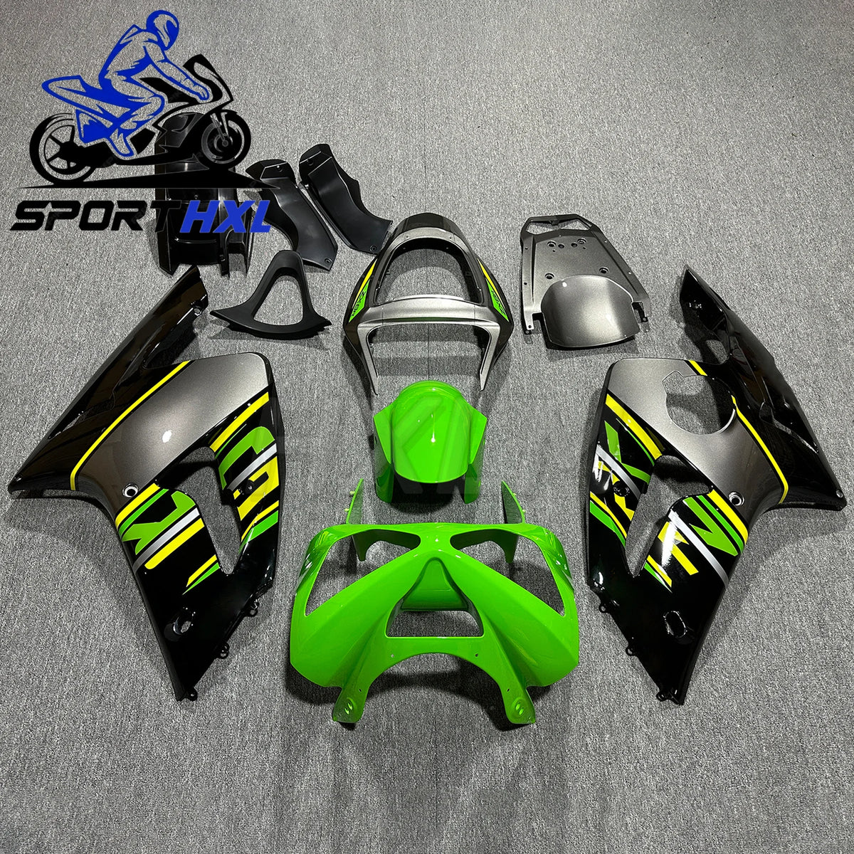 New ABS Motorcycle full Fairing Kit Fit For KAWASAKI ZX6R 636 2005 2006 05 06 Custom Fairings Kits Bodywork Shell set ZXMT