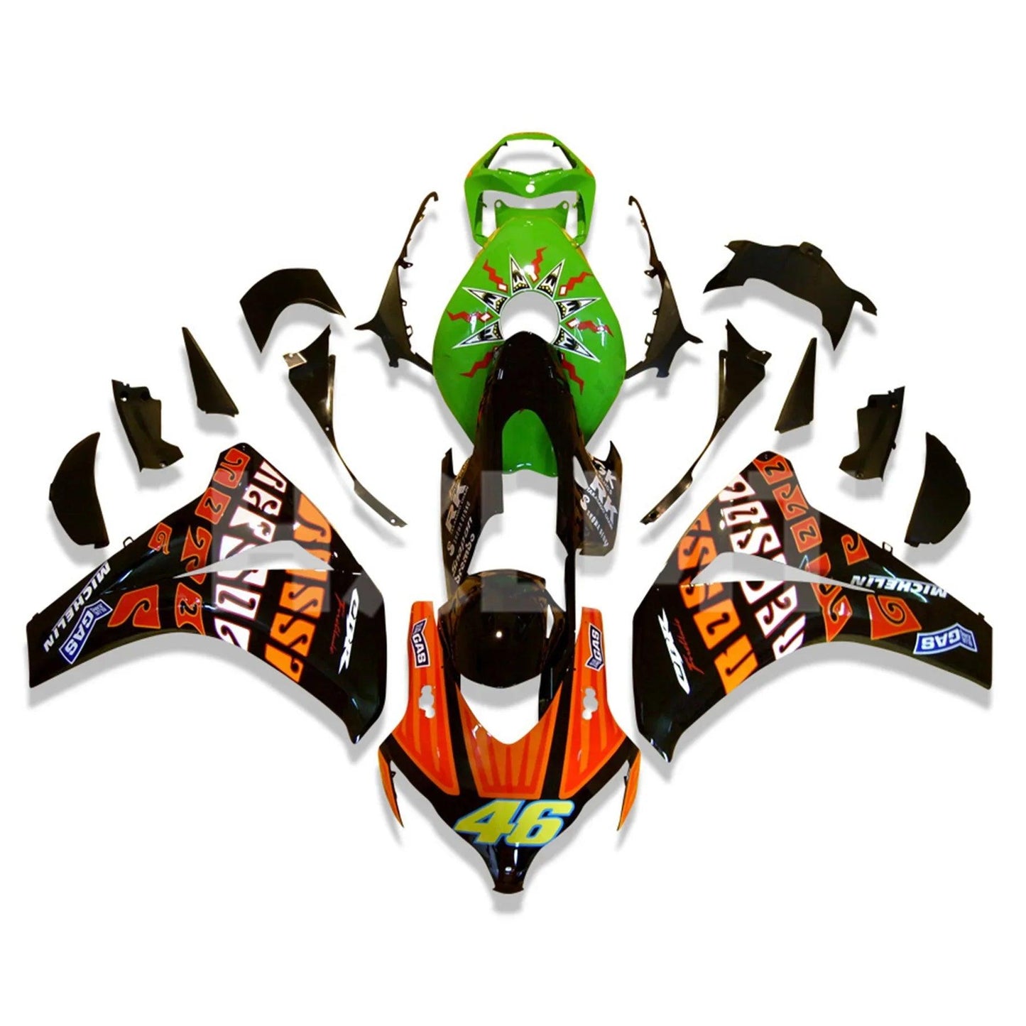 Motorcycle Fairing Kit For CBR1000RR 08 09 10 11 Bodywork Set CBR 1000RR 2008 2009 2010 2011 Injection Bodywork Bodykit HXLMOTOR
