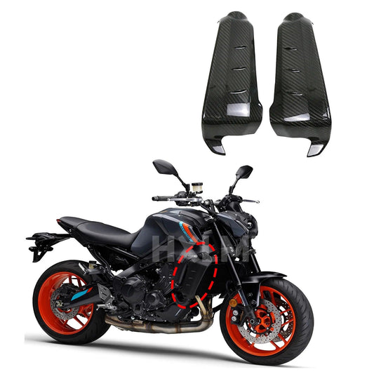 Fit for Yamaha MT-09 MT 09 2020 2021 2022 2023Motorcycle Water Tank Side Plate Fairing Side Tank Plate Cover Fairing Accessories HXLMOTOR