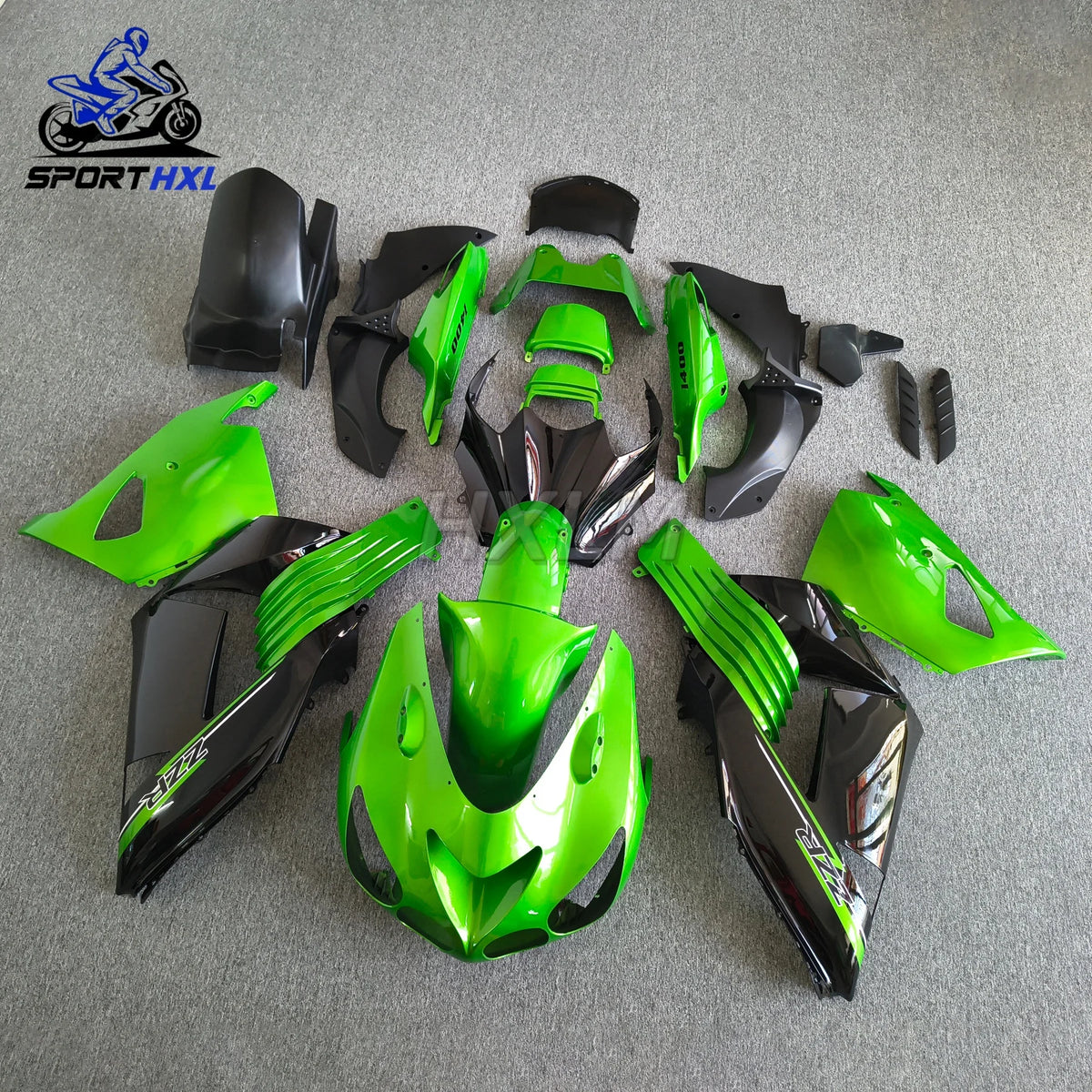 Motorcycle ABS Fairings Kit for Ninja ZX-14R 2006 2007 2008 2009 2010 2011 ZX14R 14r 06 07 08 09 10 11 bodywork fairing set