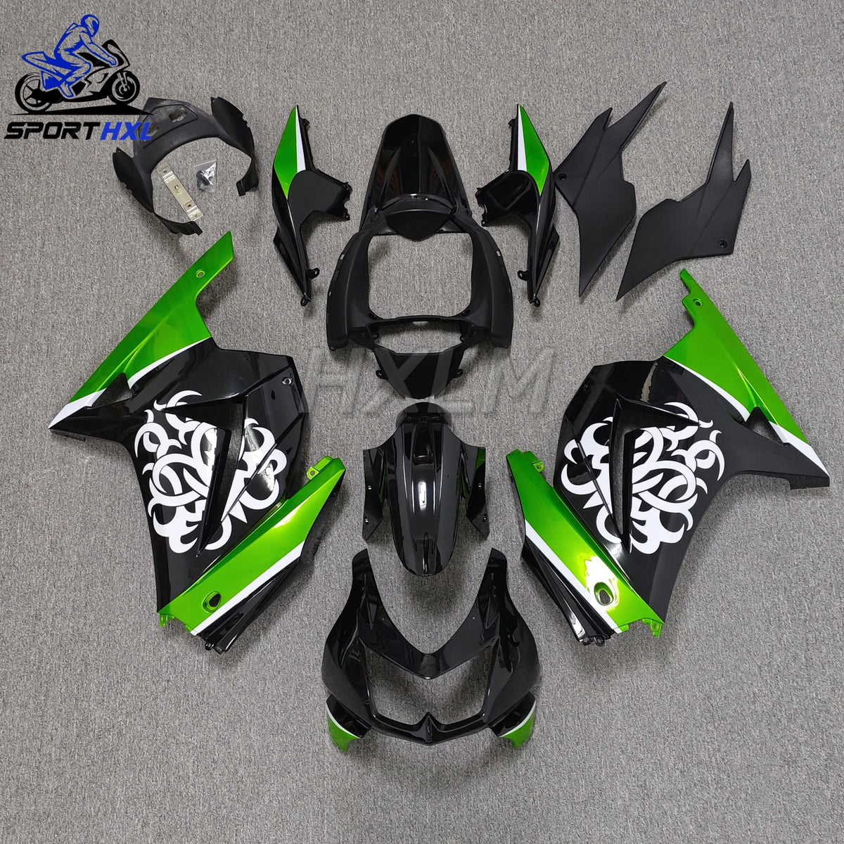 Lime green Fairings kit for Kawasaki Ninja 250R 2008 -2009-2014 motorcycle fairing kits EX250 08 09 10 11 12 13 14