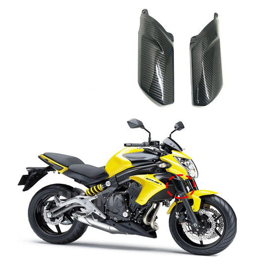Motorcycle Front Wheel Fender Suspension Fork Shock Cover Guard Fairings for KAWASAKI ER6N ER 6N ER-6N 2012-2016 HXLMOTOR
