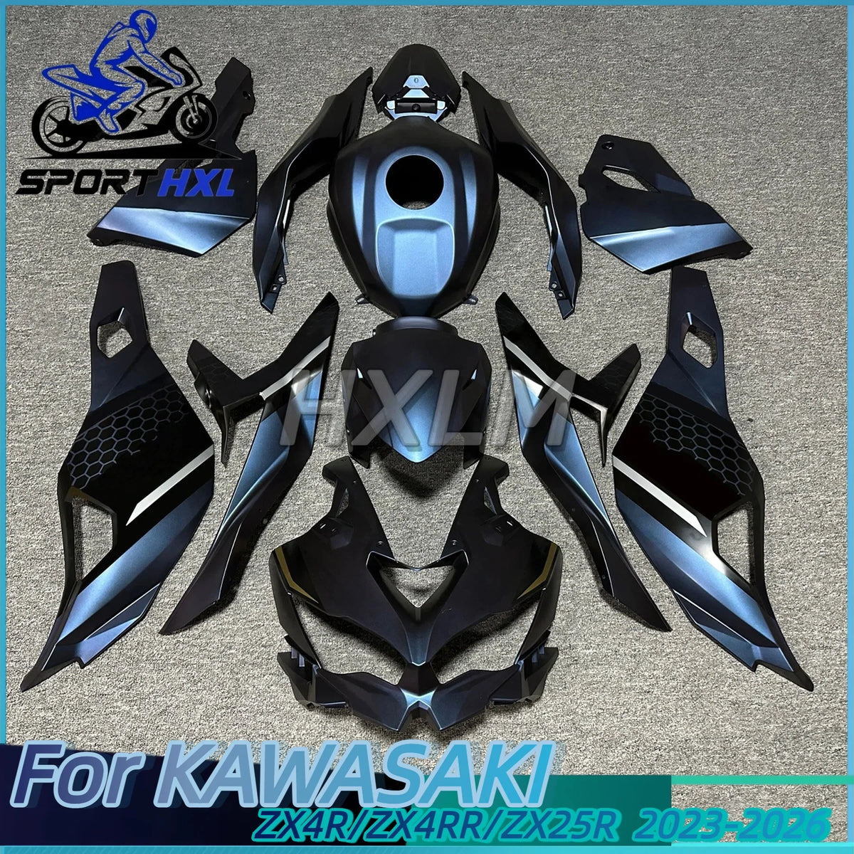 Carbon Fiber Paint Motorcycle Fairing Kit For Kawasaki ZX4R ZX4RR ZX25R 2019 2020 2021 2022 2023 2024 2025 2026