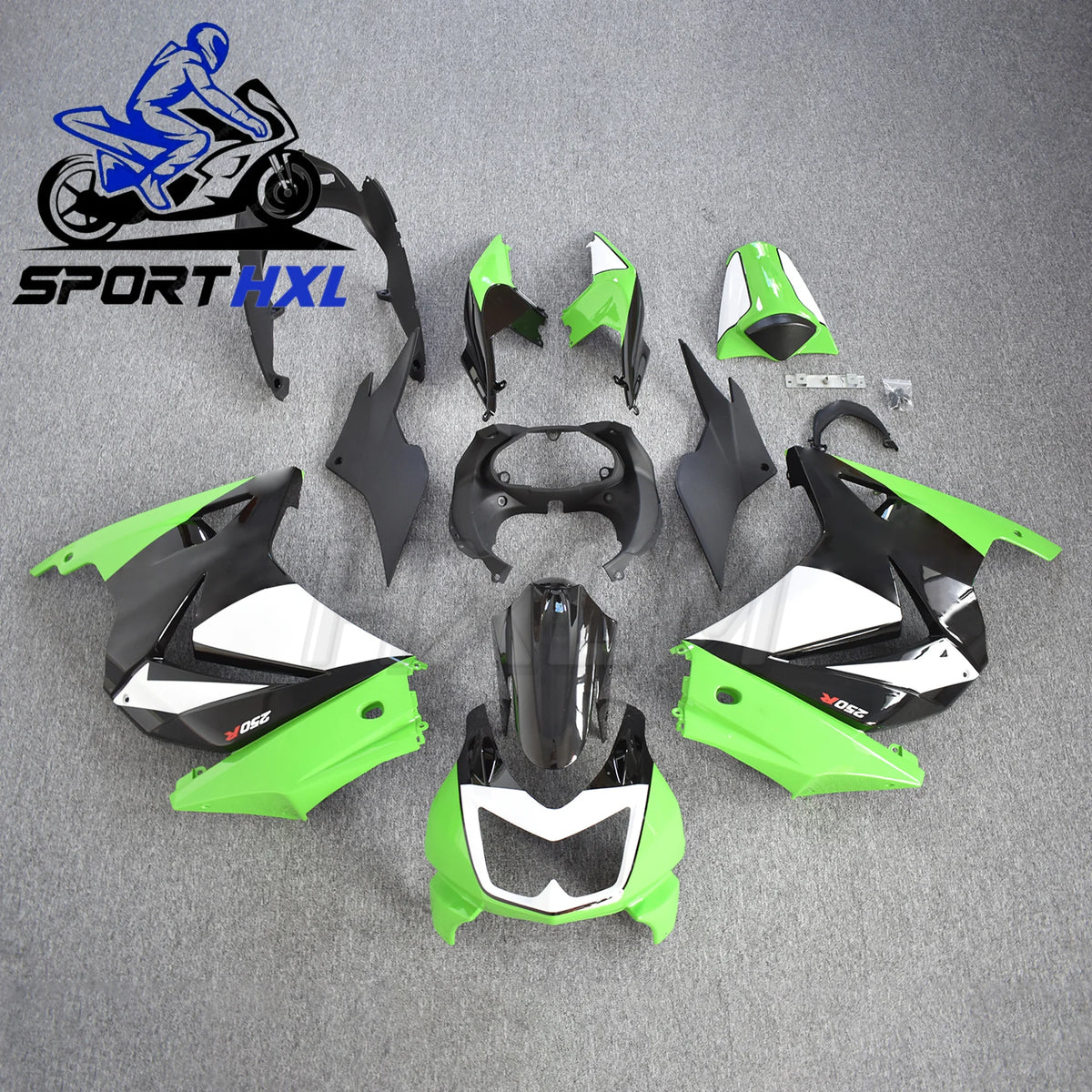 For KAWASAKI NINJA 250 250R EX250 2008 2009 and 2010 2011 12 Motorcycle Fairing Kit ABS Body Injection Fairings Bodywork Bodykit