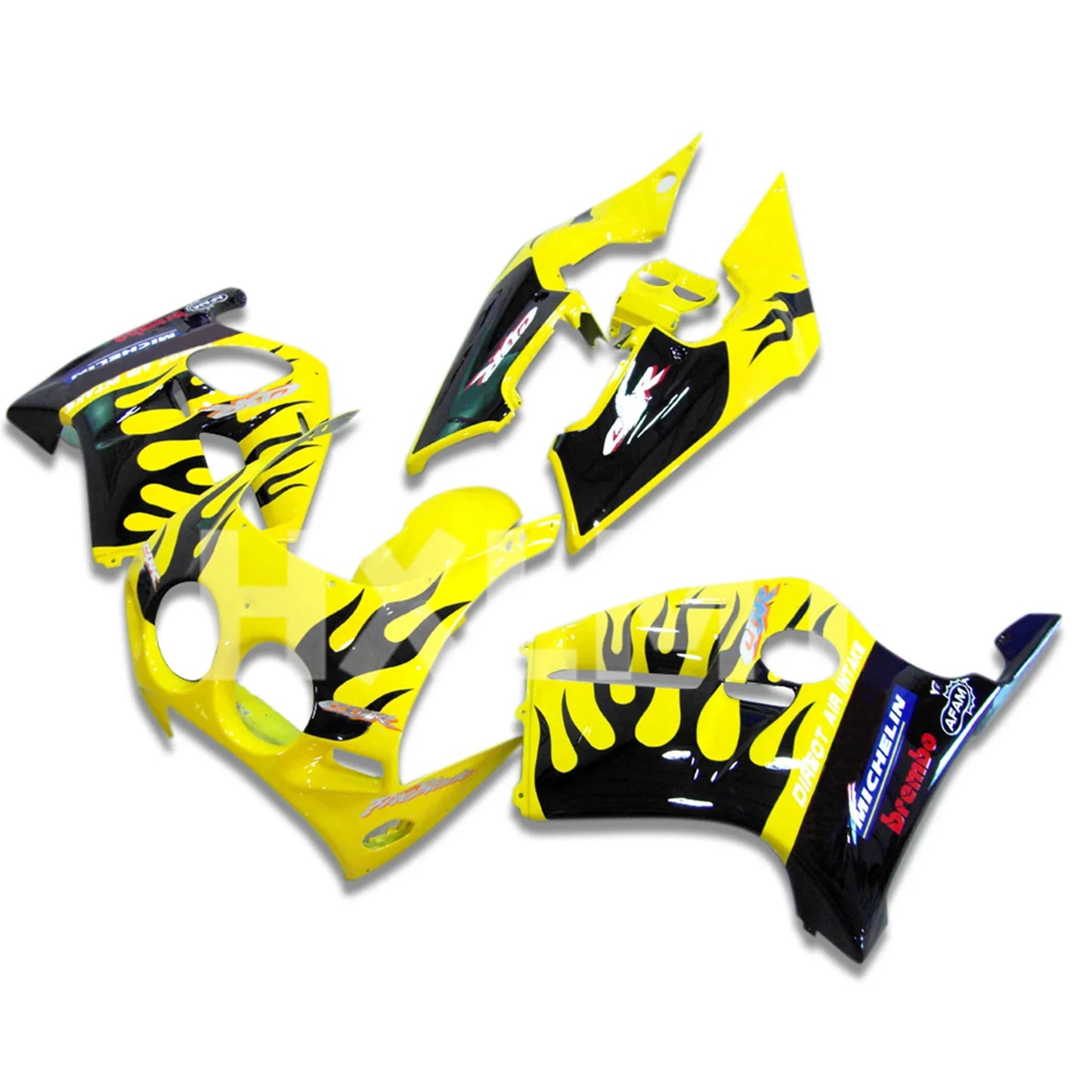 Fit for Honda CBR250RR MC19 1987 1988 1989 ABS Motorcycle Fairing Set Bodywork Panel Kit CBR 250 RR MC 19 HXLMOTOR