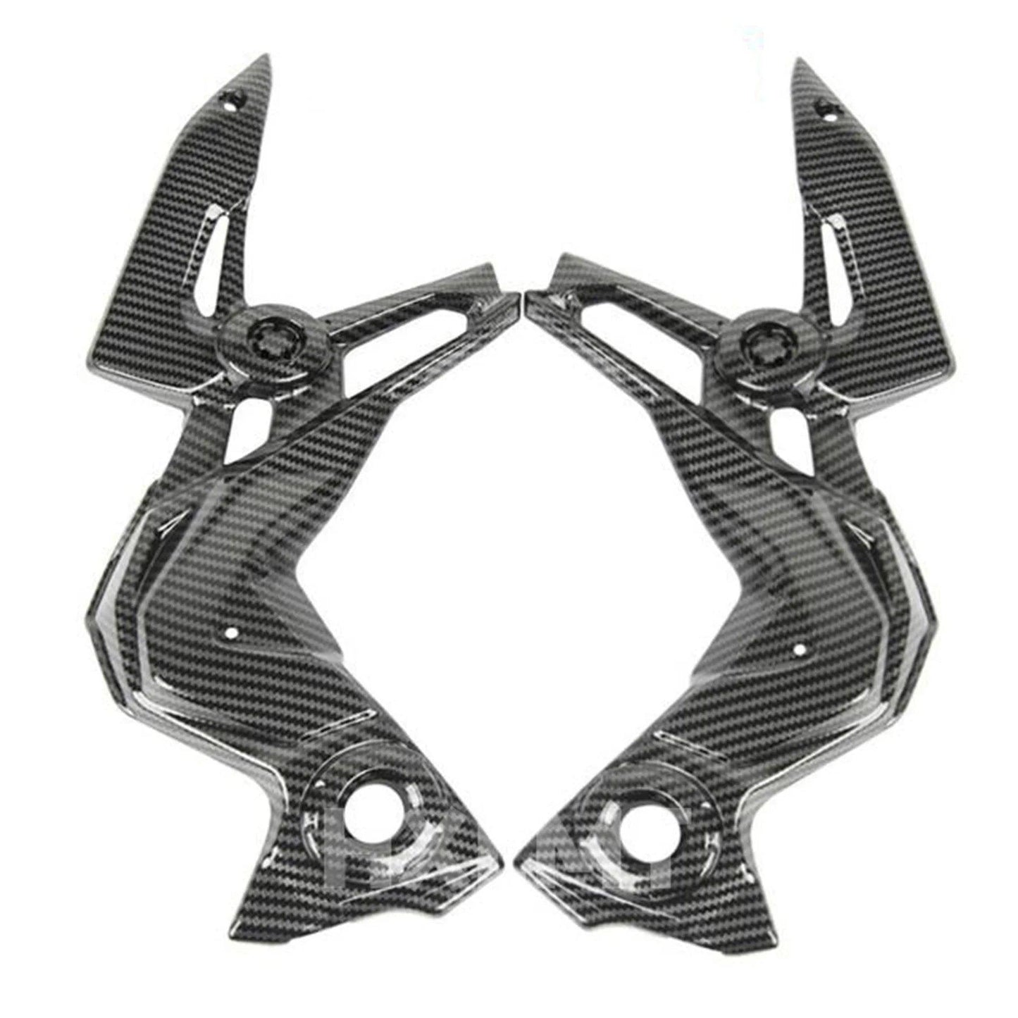 Z900 Carbon Fiber Front Side Trim Frame Body Cover Panel Fairing Motorcycle For Kawasaki Z900 Z 900 2020 2021 HXLMOTOR