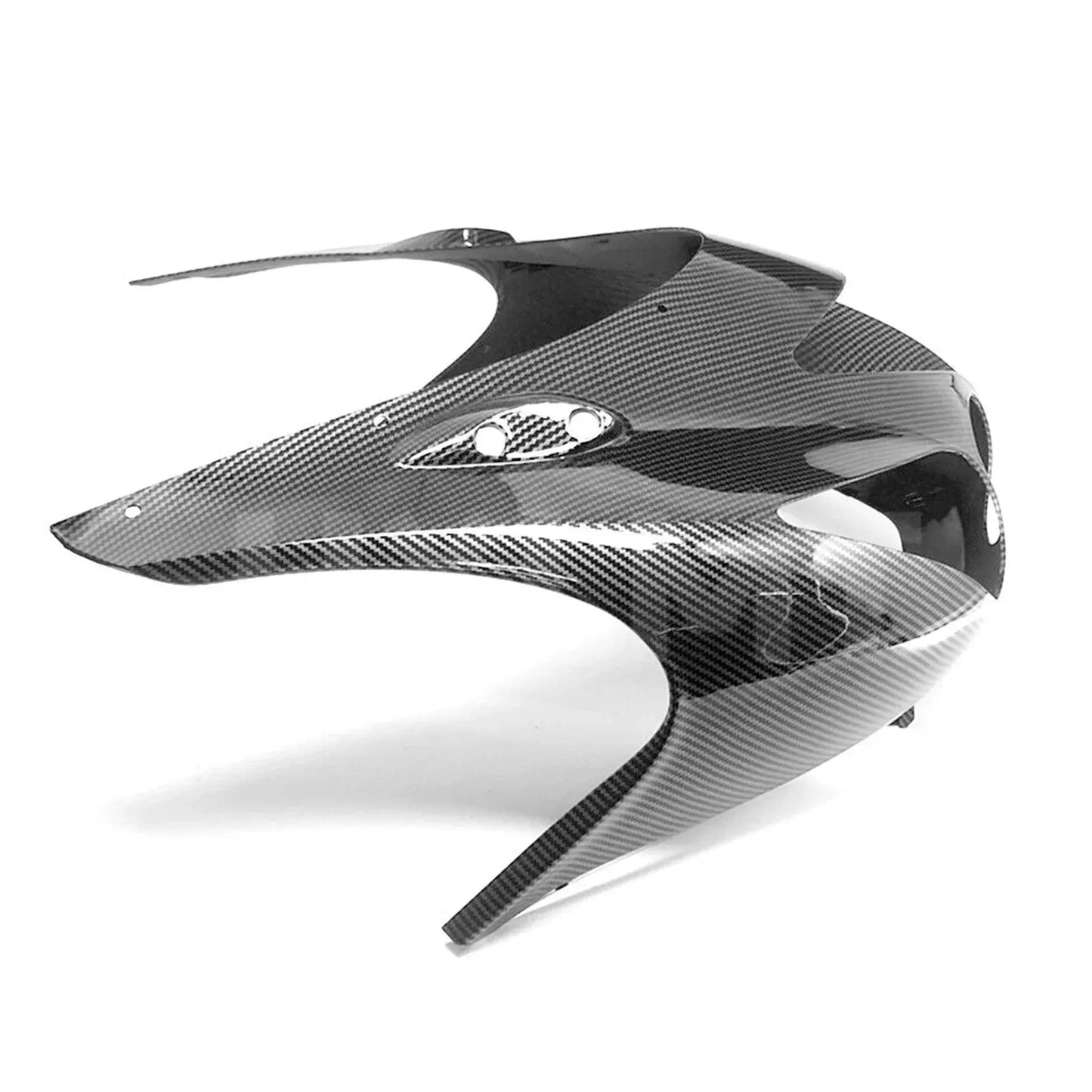 For Kawasaki NINJA ZX14R 2006-2011 Front Upper Headlight Fairing Shroud Cover Front Turn Signal Bracket Headlight Lower Panel HXLMOTOR