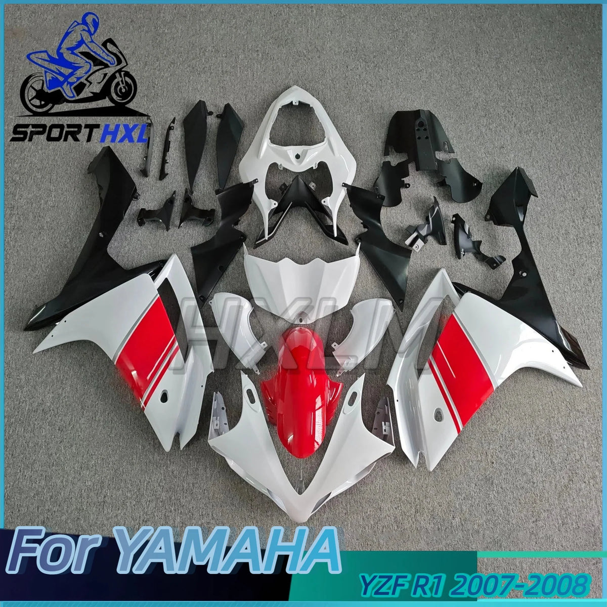 Motorcycle Fairing Kit For YAMAHA YZF R1 2007-2008 Bodywork Set High Quality Abs Injection New Black Bule