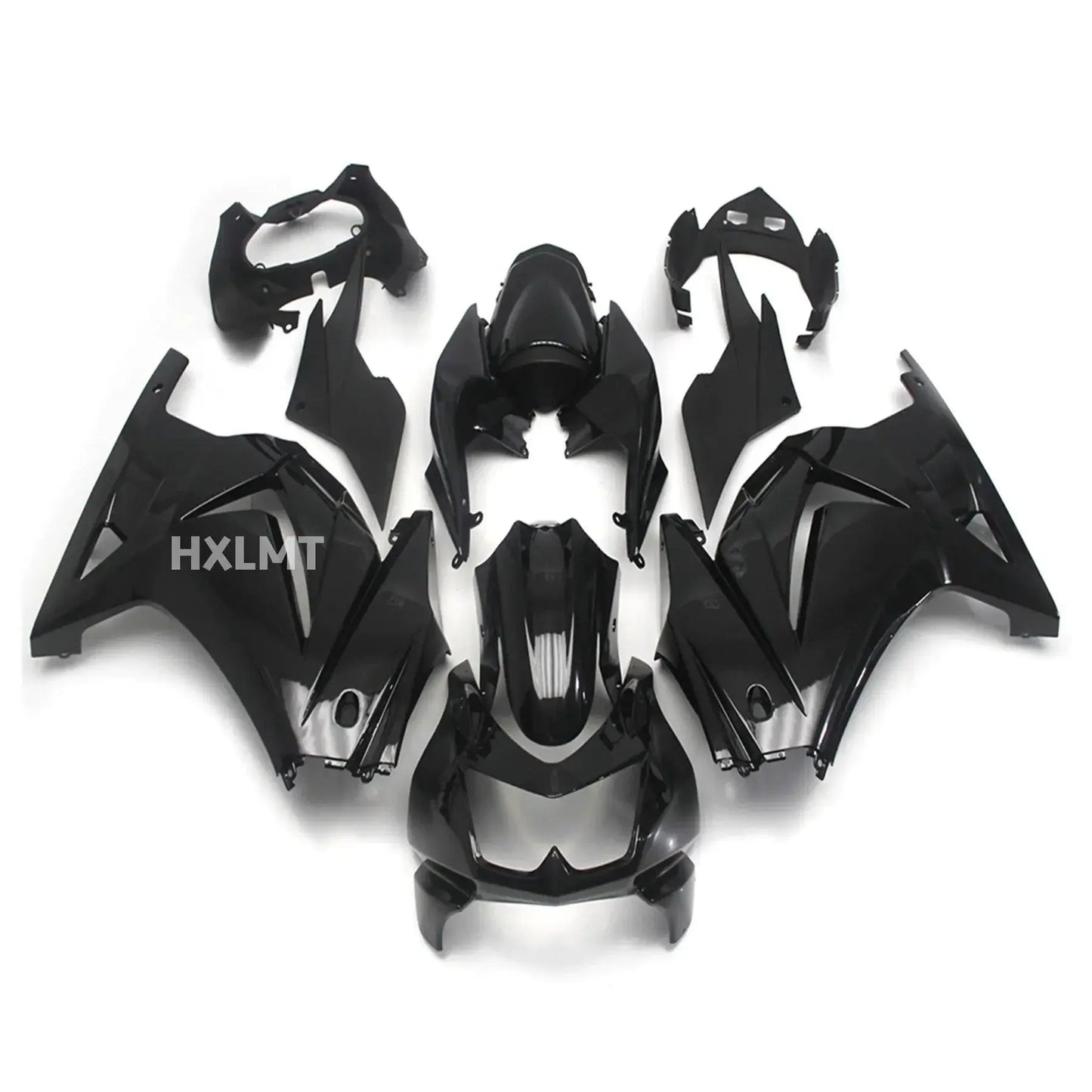 For Kawasaki Ninja300 EX300 Ninja 300 250 2008-2012 Motorcycle Accessories Bodywork Injection ABS Full Fairings Panel Mold Kit HXLMOTOR