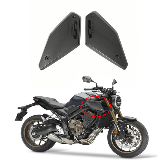 For CB650R Motorcycle Accessories Tank Gas Side Cover Fairing Fit Tank Cap Shell Protector For HONDA CB 650R 2019-2023 HXLMOTOR