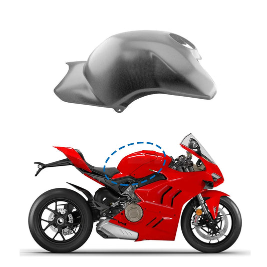 Motorcycle Full Fuel Tank Cover For DUCATI PANIGALE /STREETFIGHTER V4 V4S V4R 2020 2021 2022 Protector Guard Accessories HXLMOTOR