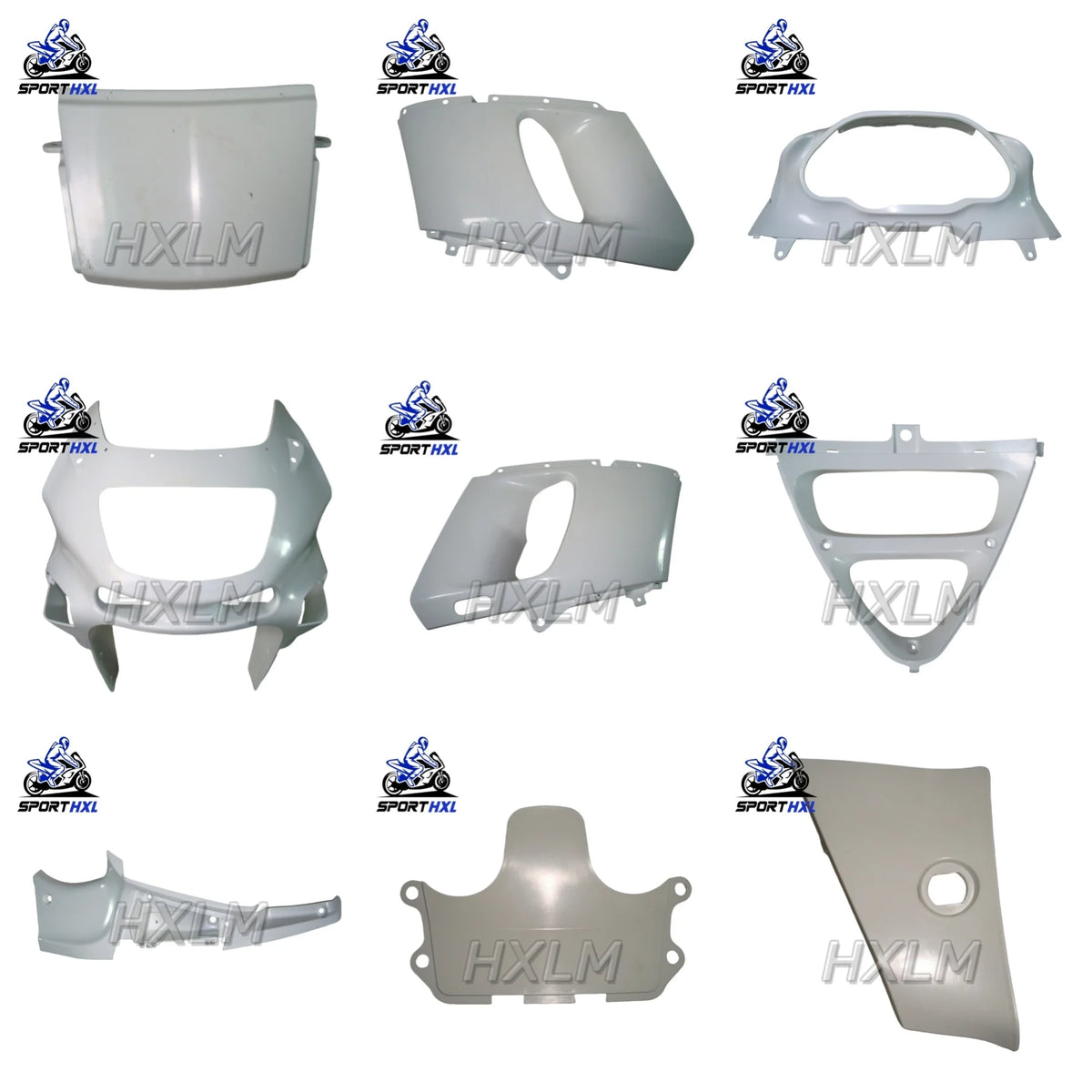 Bodywork Fairing Components Plastic parts Pack left and right Fit For Kawasaki ZZR400 ZZR 400 1993-1994-1995-2005-2006-2007