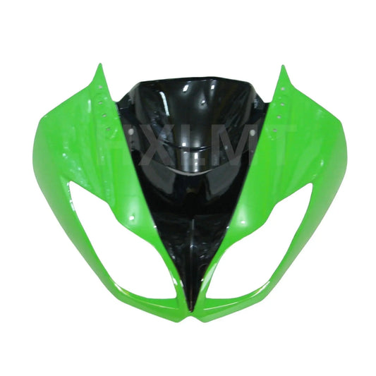 Bright Green Black Red Line Prints Bodywork Cowling Full Fairing Kit For Kawasaki ZX6R ZX 6R 636 2009 2010 Motorcycle Fairings HXLMOTOR