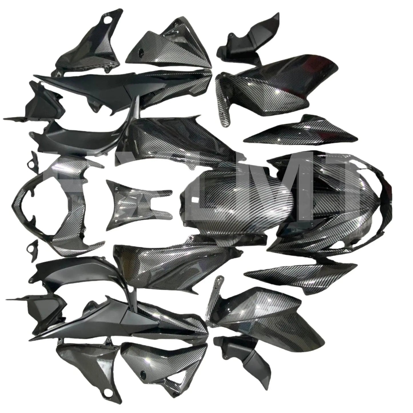 Bodywork Cowling Motorcycle For Kawasaki Z800 2013-2014-2015-2016 Full Fairing Kit Injection Rose Purple Print HXLMOTOR