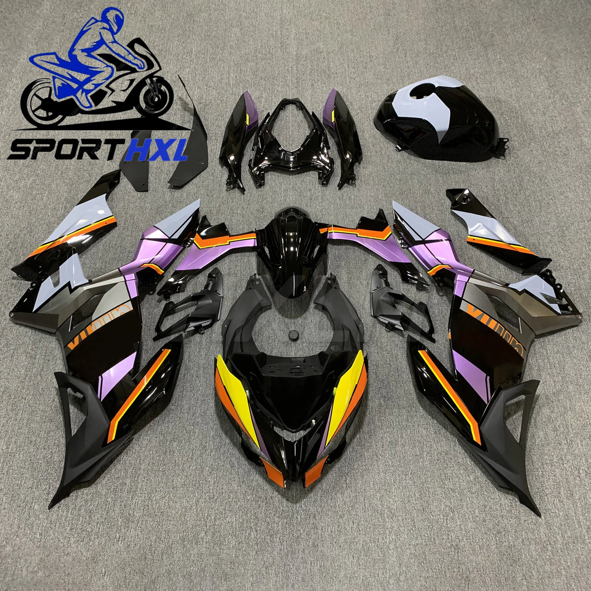 For Kawasaki Ninja400 EX400 2019-2021-2022-2023 Motorcycle Useful Molded Plastic Full fairing kit Bodywork fairing Fairing kit