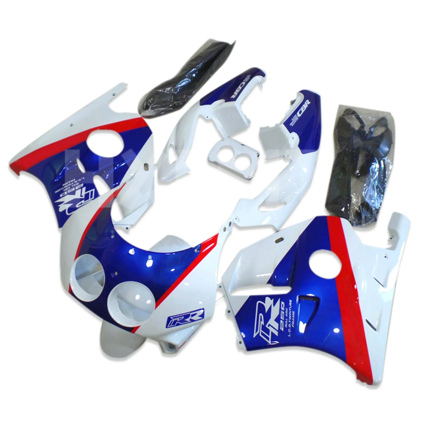 Motorcycle ABS Injection Unit Body Full Fairing Bodywork Kits Fit For HONDA CBR250RR CBR250 RR MC22 1990 1991 1992 1993 1994 HXLMOTOR