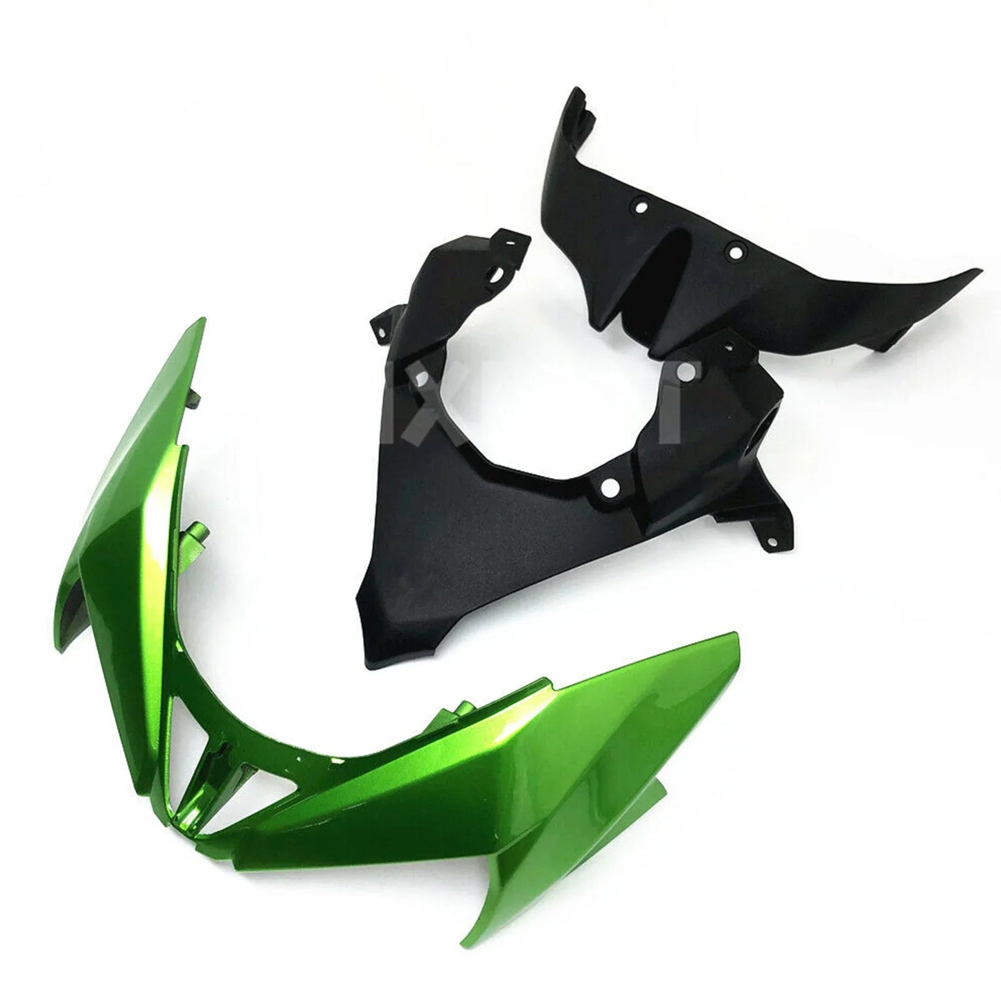 Motorcycle Front Headlight Upper Side Cover Head Cowl Nose Fairing For Kawasaki Z650 2020 2021 2022 Z 650 Accessories HXLMOTOR