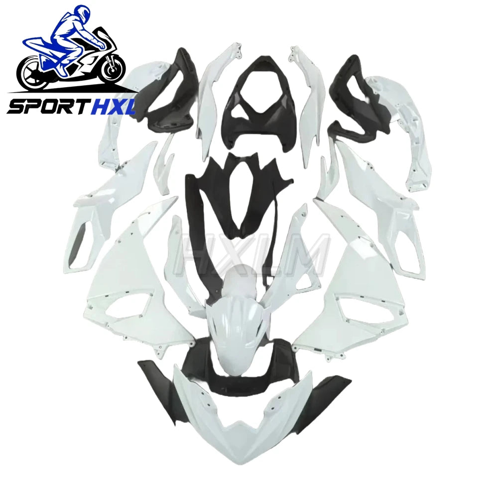Bodywork Injection Cowling Bright green red black geometric stripes For ninja500 2024 2025 Motorcycle Full Fairing Kit