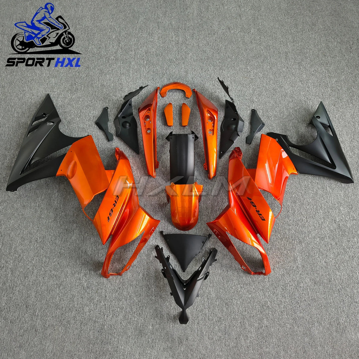 The ABS For KAWASAKI glossy rose for NINJA 650R 650 R ER 6F 6 F 09-11 ER-6F ER6F 2009 2010 2011 for ER6 F 09 10 11 OEM Fairing