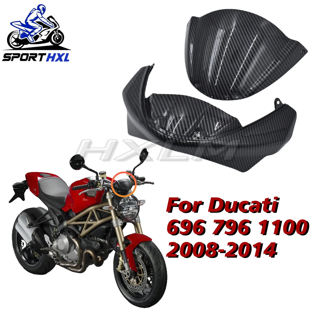 For DUCATI 696 796 1100 Motorcycle Instrument Housing Cover Speedometer Gauge Odometer Tachometer Dashboard Case