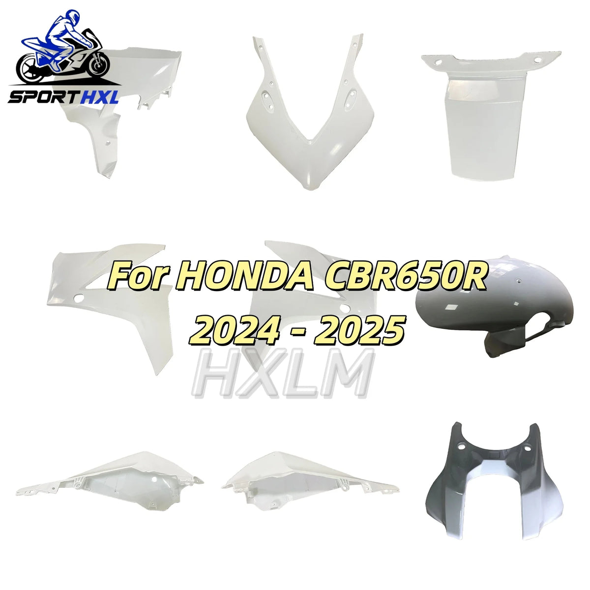 Motorcycle ABS Plastic Bodykit Fairings for CBR650R 2024 2025 CBR 650 R Injection Molding Cowl Panel Plastic Frame Bodywork Set