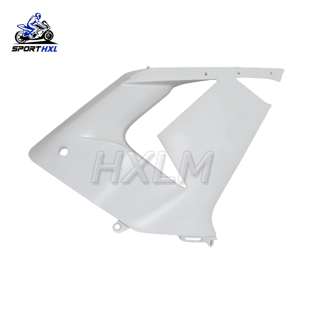 Motorcycle Side Winglet Spoiler For Kawasaki ZX-10R ZX10RR 2004-2005 Retrofit Aerodynamic Cowling Fairing Fixed WHITE